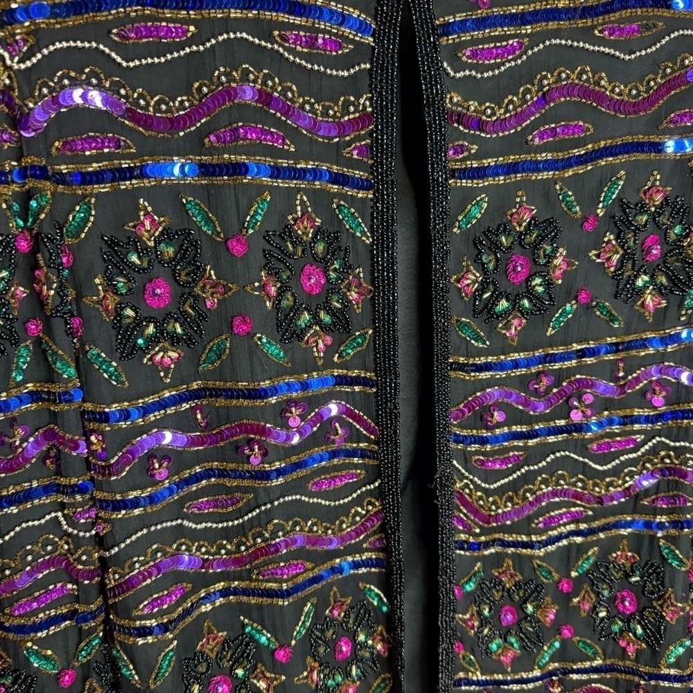 Embroidered Multicolor Jacket - Picture 5 of 12